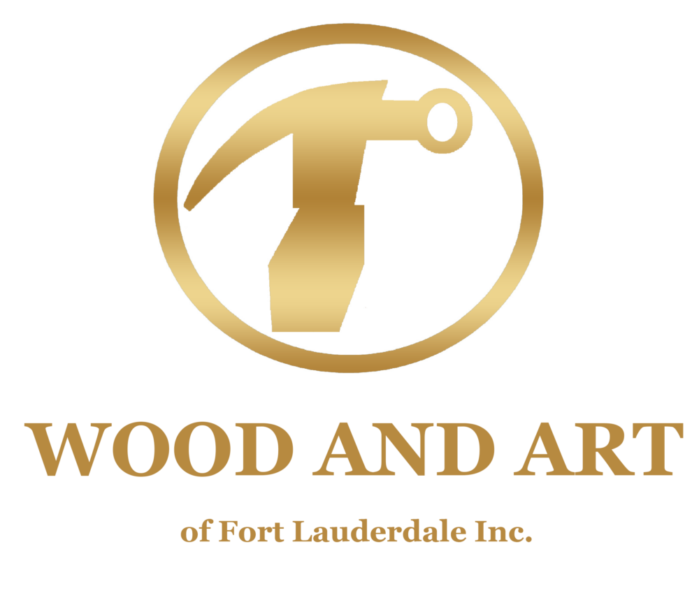wood and art logo