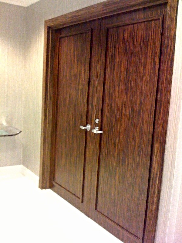 luxury door design with wood